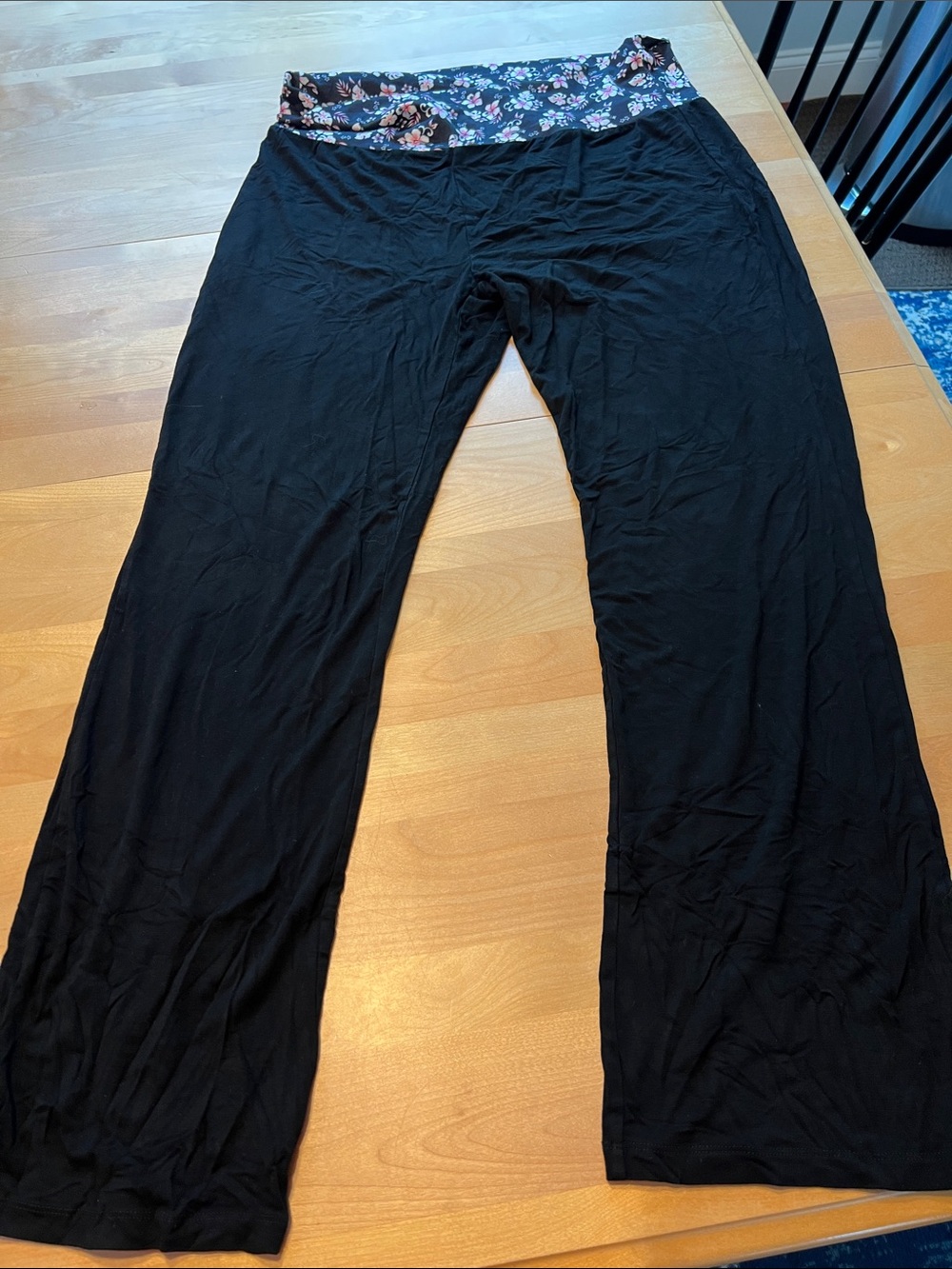 HDE 3x bootcut fold over leggings